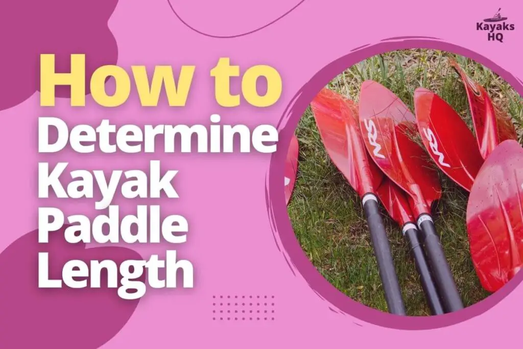 How to Determine Kayak Paddle Length